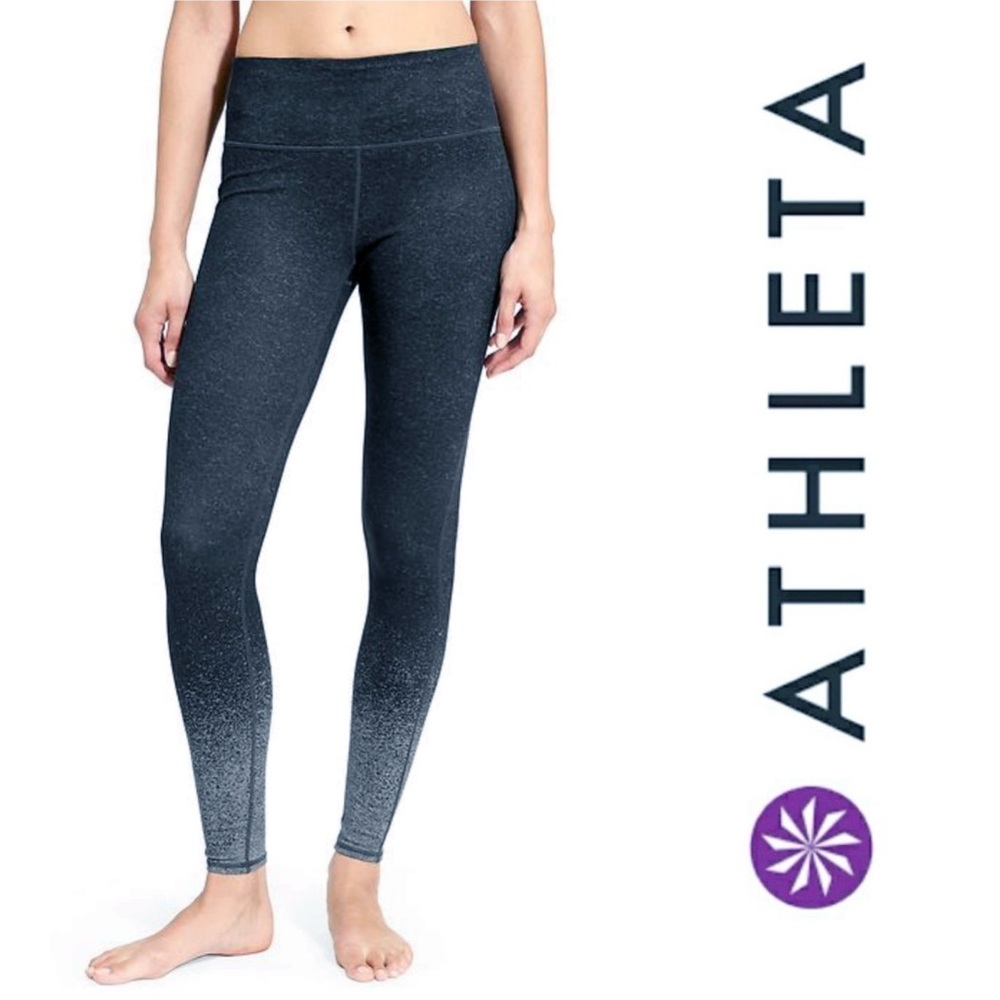 Athleta High Rise Ombre Chaturanga Leggings